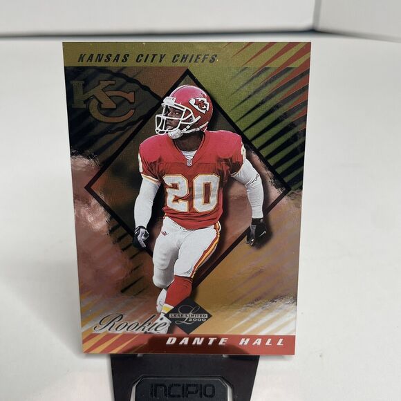 Vintage 2000 Leave Limited Dante Hall 372/500 Rookie Card RC, KC Chiefs - Picture 1 of 8